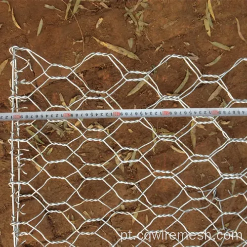 Mesh Gabion galvanizado e mergulhado quente